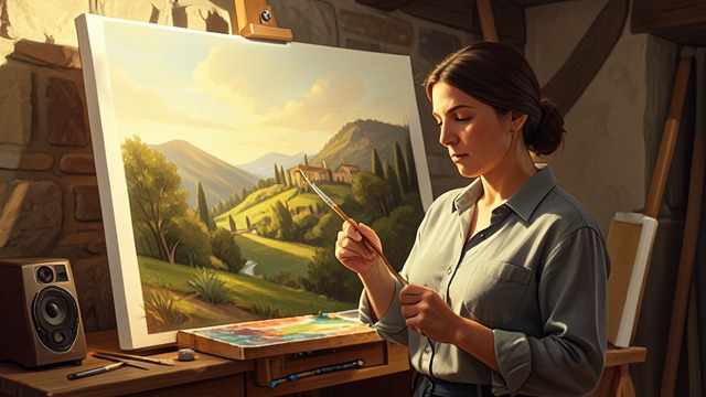 A Painter’s Past from "Requiem for a Dream". A Painter’s Past Memory of Italy Marion recalls painting in Italy, especially the light and color she experienced around Naples.