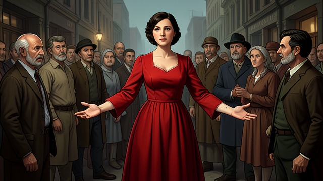 The Fitting Dress from "Requiem for a Dream". The Fitting Dress Visible progress Sara can increasingly fasten the red dress and proudly shows her changing figure to her neighbors.