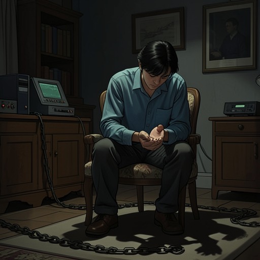 Self-Deception and Addiction from "Requiem for a Dream". This thread traces the rationalizations through which the characters mistake dependence for choice and temporary relief for freedom.