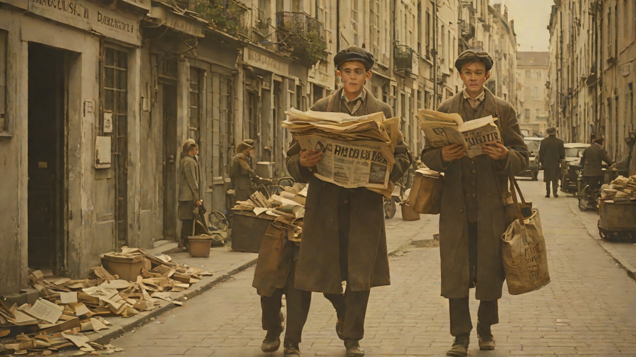 The Newspaper Seller from "The Captain and Ann Barbara". The Newspaper Seller The Steady Income Joseph sold newspapers after school, providing the family's only reliable source of money.