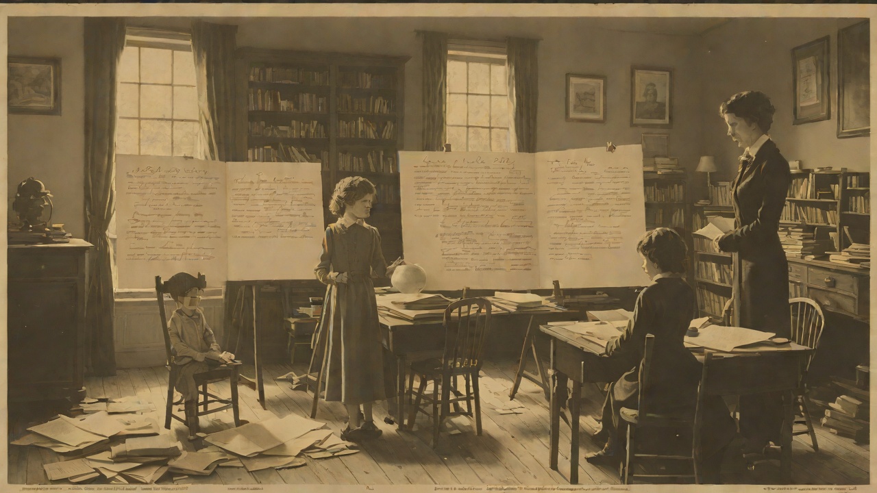 The Teacher's Print from "The Captain and Ann Barbara". The Teacher's Print The Uncorrected Paper Miss Dillingham sent Mary's snow composition to a journal, telling the editor that the child had studied English only…