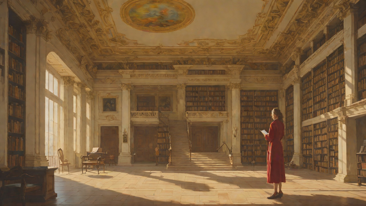 The Vision of Infinite Inheritance from "The Captain and Ann Barbara". The Vision of Infinite Inheritance The Steps of the Library Standing before the grand building, Mary saw herself as the youngest child of the youngest nation.