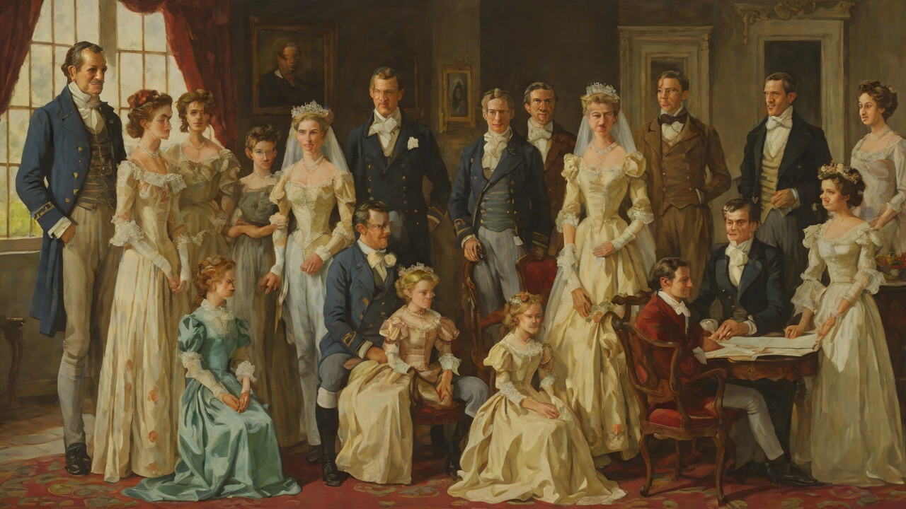 All the Poor Relations from "The Captain and Ann Barbara". All the Poor Relations The Cousins in Full Force The bridegroom's aunts and cousins came in borrowed finery or undisguised shabbiness.