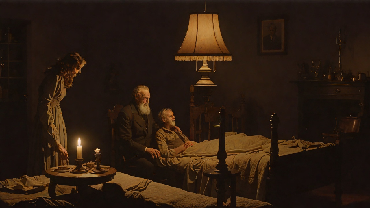 The Father's Sabbath Lamp Incident from "The Captain and Ann Barbara". The Father's Sabbath Lamp Incident Watching in the Dark Mary lay awake and watched her father touch the Sabbath lamp and lower the flame.