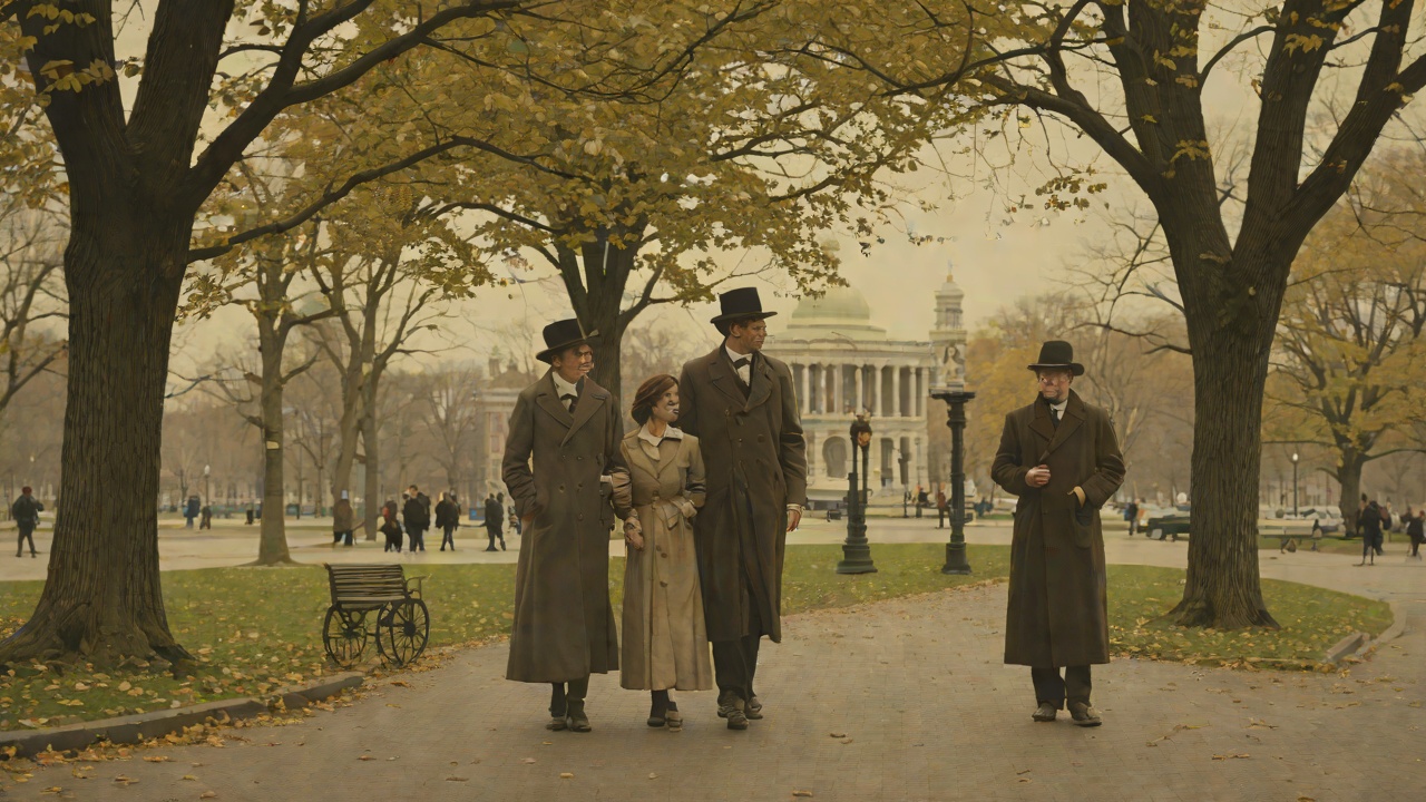 The Boston Common Talk from "The Captain and Ann Barbara". The Boston Common Talk The Rendezvous Mary begged Miss Dillingham to meet her on Boston Common. It was a gray, drizzling day, and she was cold on the bench.
