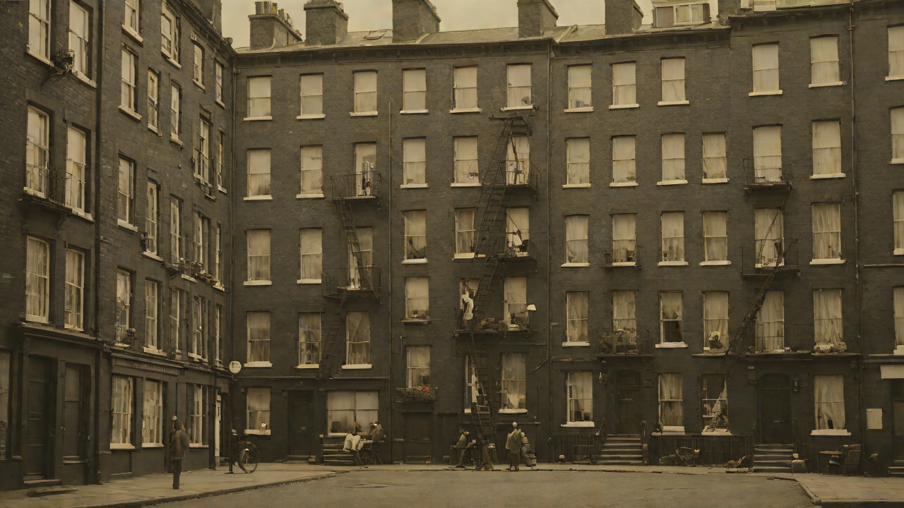 Dover Street Tenement from "The Captain and Ann Barbara". Dover Street Tenement Five Small Rooms Dover Street meant five small rooms up two flights, with a windowless air-tight bedroom and a kitchen overlooking a…