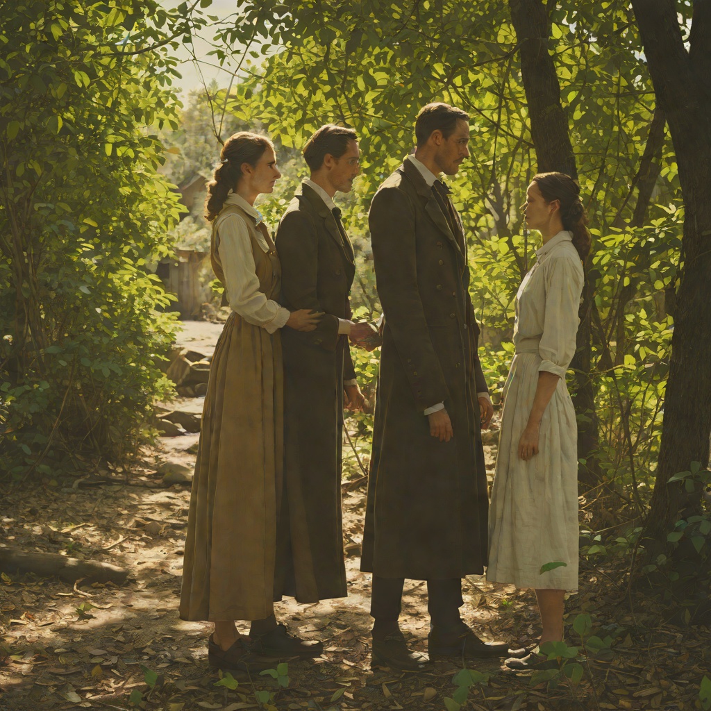 The Love of Pinchus and Hannah Hayye from "The Captain and Ann Barbara". The slow growth of partnership and affection in an arranged marriage tested by poverty and religion.