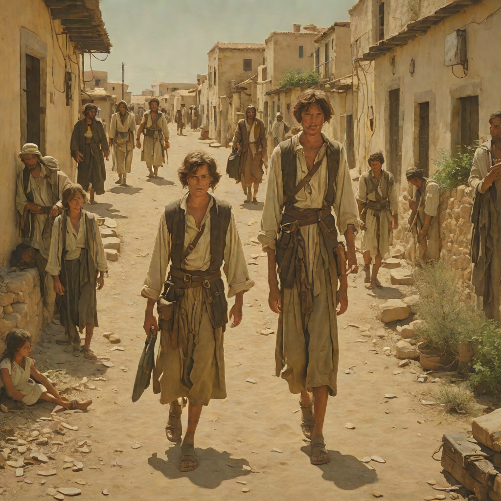 Joseph's Escape from the Heder from "The Captain and Ann Barbara". The destiny of Mary's brother, freed from a nightmare of Hebrew rote learning to become an American boy and community leader.