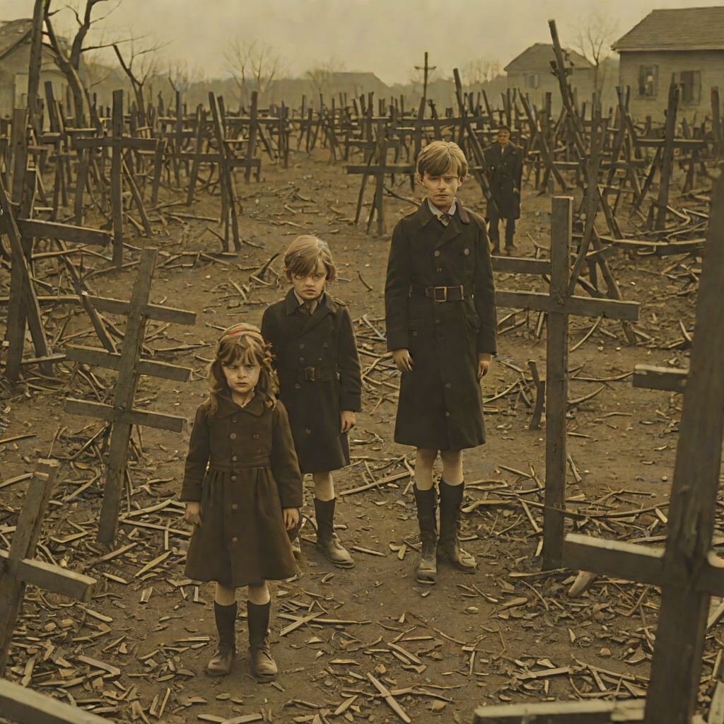 The Perpetual Threat of Gentile Violence from "The Captain and Ann Barbara". The hostile world of crosses, pogroms, and blood libels that defined Jewish childhood in Polotzk.