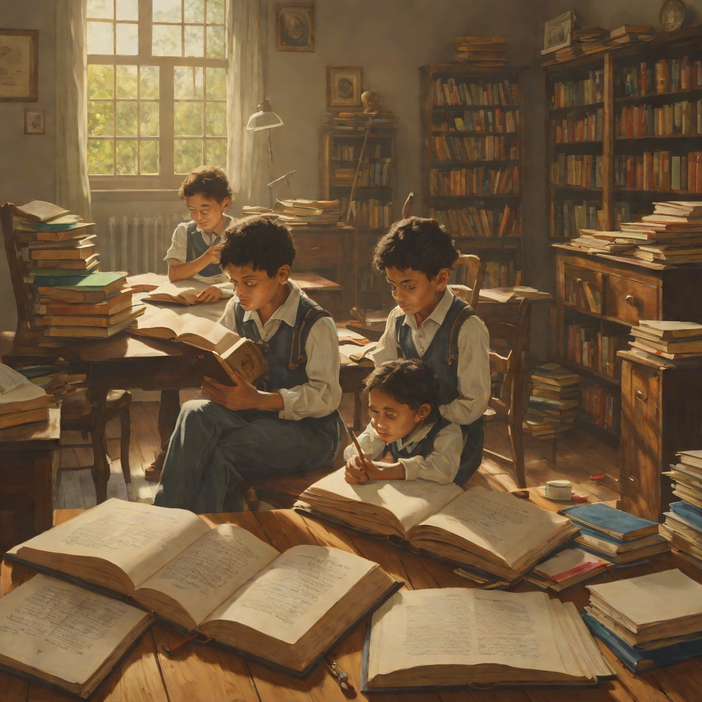 Education as Redemption from "The Captain and Ann Barbara". The redemptive power of free schooling and open books in the life of an immigrant child.
