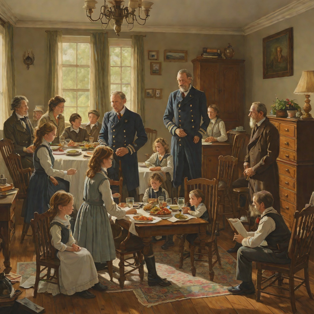 The Family Battle Over Assimilation from "The Captain and Ann Barbara". The internal conflict between orthodox observance and American freedom within the Antin household.