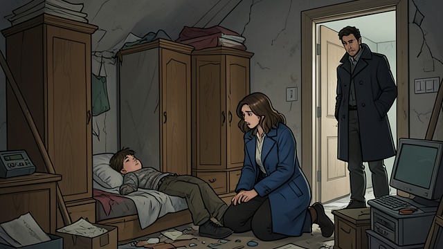 Survival in the Ruins from "Down Cemetery Road". Survival in the Ruins A child survives the blast The bombing of the Singleton house kills Maddie but leaves Dinah alive.