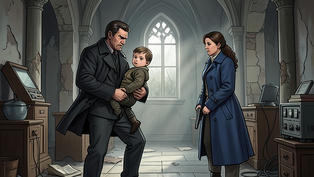 The Child at the Chapel from "Down Cemetery Road". The Child at the Chapel Michael reaches Dinah Michael attacks The Farm and takes Dinah from the island, leaving the guards and other personnel dead or gravely…
