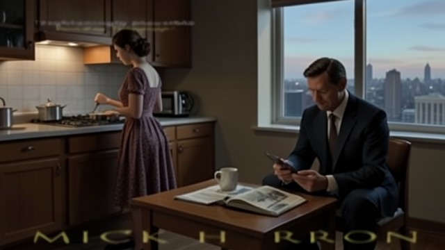 The Unequal Household from "Down Cemetery Road". A Home Divided by Roles The Household Arrangement Sarah manages the home and its guests while Mark treats the dinner as an opportunity to cultivate Gerard…