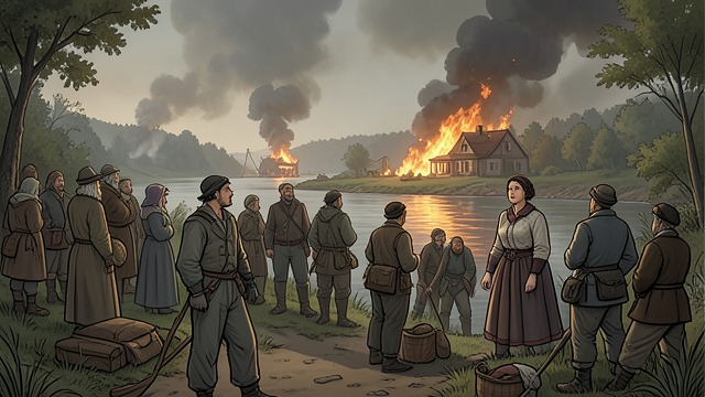 The Bombed House from "Down Cemetery Road". The Bombed House An ordinary evening breaks apart Sarah Trafford’s dinner party with Mark Trafford’s prospective client, Gerard Inchon, is interrupted when a…