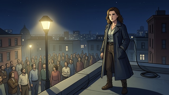 The Fall Recalled from "Down Cemetery Road". The Fall Recalled The old crisis returns The police raid and interrogation revive Sarah’s memories of her student-era rooftop fall.
