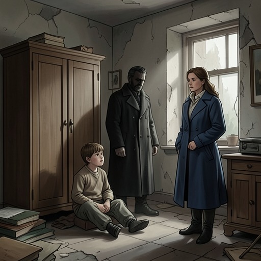 Dinah Singleton’s Passage Through Captivity from "Down Cemetery Road". Dinah moves from surviving the bombing to secret imprisonment as bait, then escapes the covert operation and reaches the protection of Sarah and Michael.