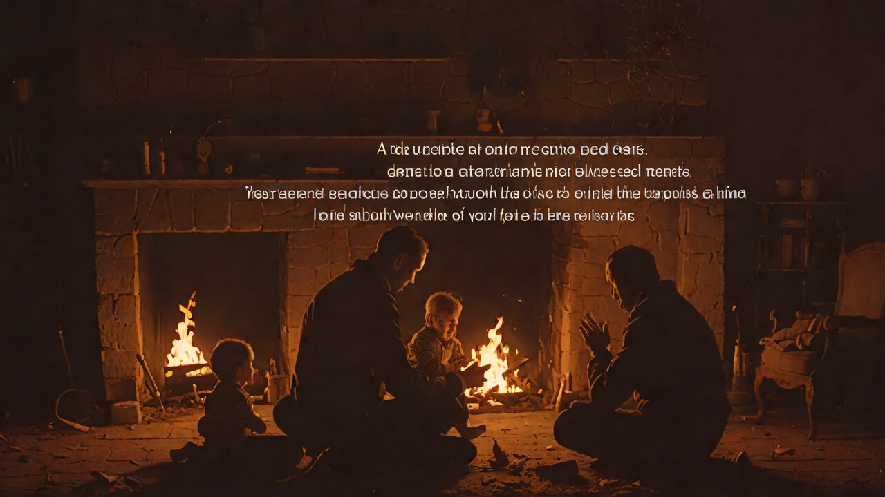The Dedicated Father from "Die, My Love". The Dedicated Father Context The baby crawls toward the fireplace and sticks his hands into the embers.