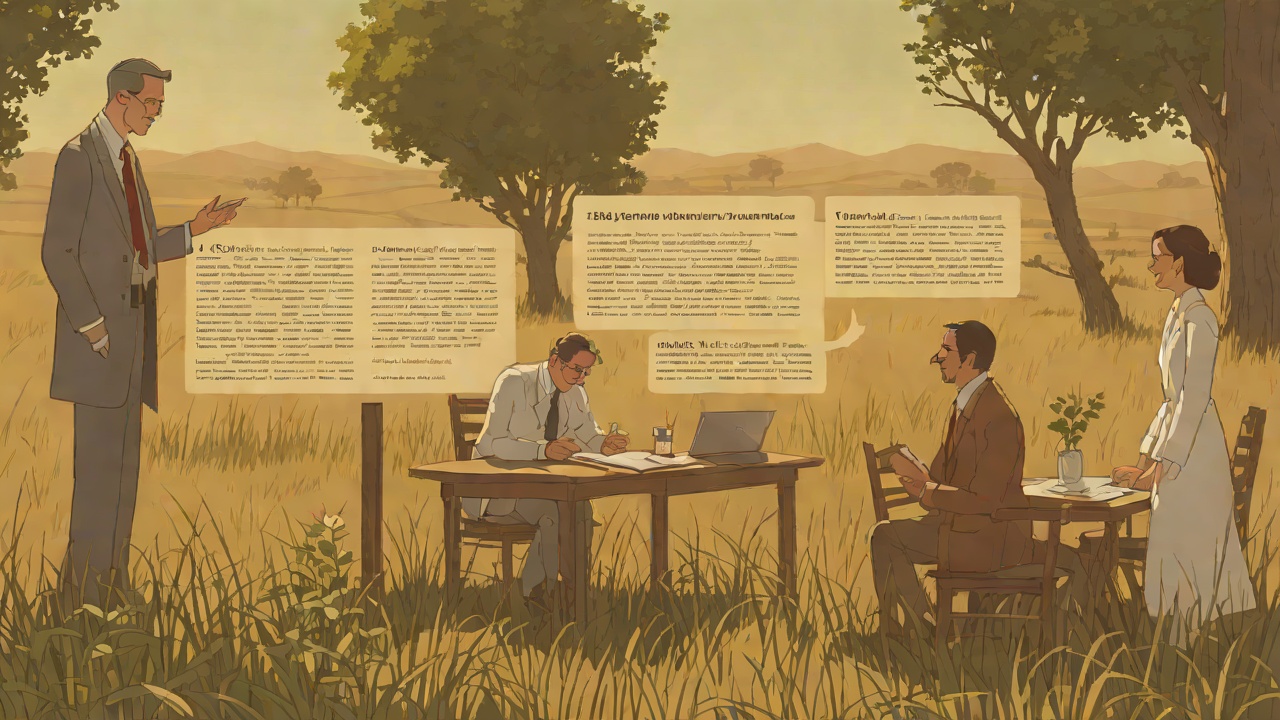 The Wordless Agreement from "Die, My Love". The Wordless Agreement Context The narrator watches the husband and radiologist talk in the fields without raising their voices.