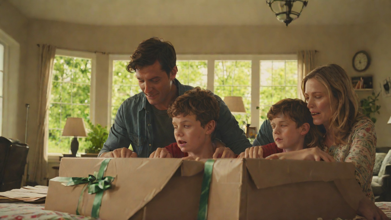 The Gift-Wrapped Son from "Die, My Love". The Gift-Wrapped Son Context As the narrator flees in the convertible, she shouts to her husband that their son is all his, a present, gift-wrapped.