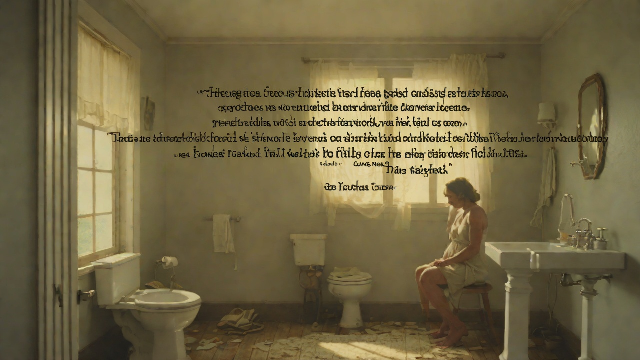 The Regret from "Die, My Love". The Regret Context The narrator cannot go to the bathroom because the baby cries and cries.