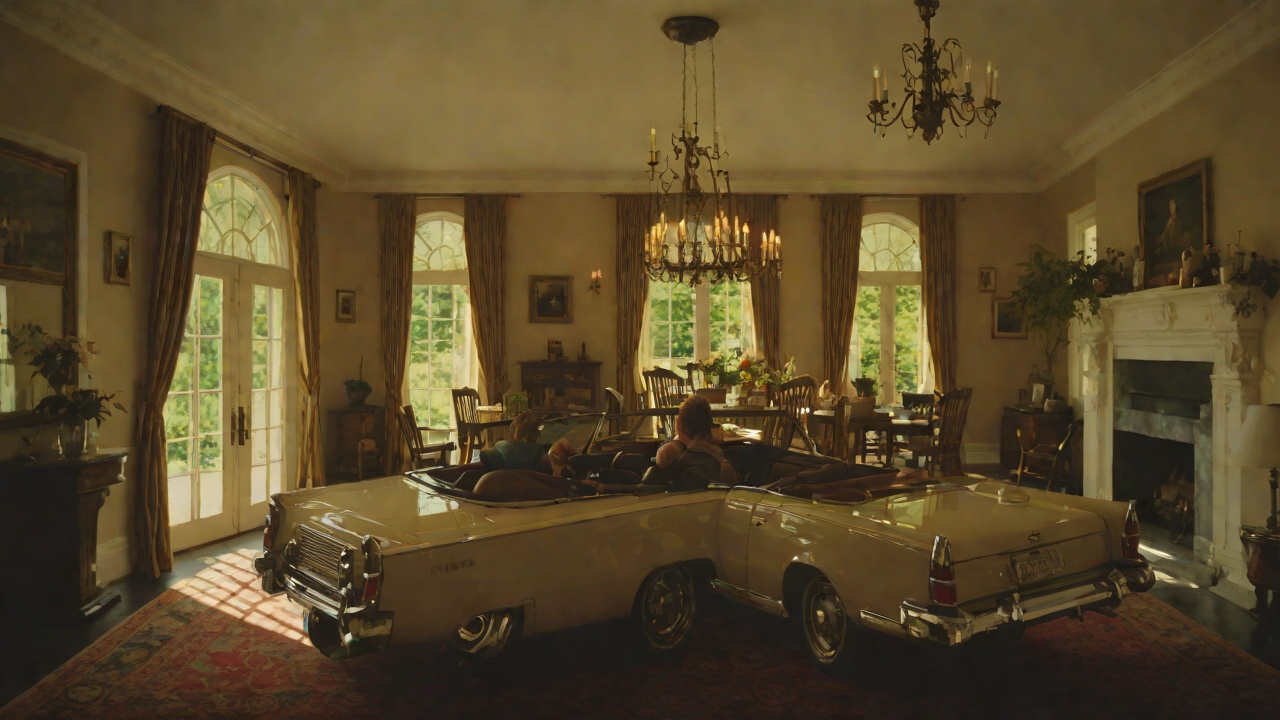 Escape in the Convertible from "Die, My Love". Escape in the Convertible Context After the guests begin to leave, the narrator pushes through the dining room, gets into the convertible and accelerates…
