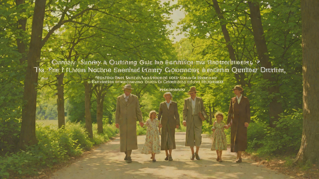The Sunday Outing Together from "Die, My Love". The Sunday Outing Together Context The mother-in-law insists on a Sunday outing and asks the narrator where she wants to go.