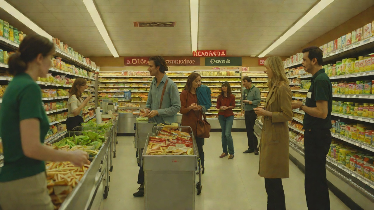The Scenes in Public from "Die, My Love". The Scenes in Public Context The narrator acts haughty with supermarket cashiers, pizza delivery men and manicurists.