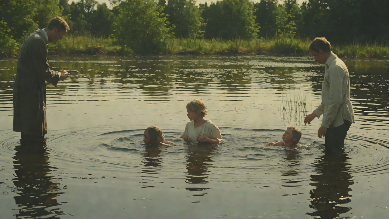 The Accidental Baptism from "Die, My Love". The Accidental Baptism Context The narrator dunks her son in the icy water of the pond and baptizes him by mistake.
