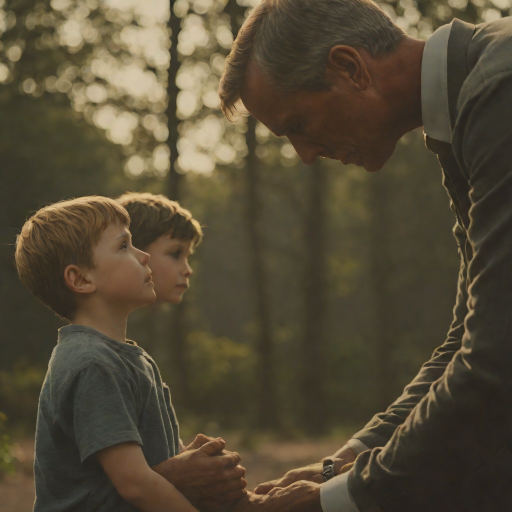 The Bond Between Husband and Son from "Die, My Love". This emotional thread follows the tenderness and alliance between the father and the son, which grows as the mother withdraws.