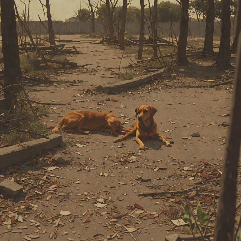 The Life and Death of Bloody the Dog from "Die, My Love". This subplot traces the stray dog's adoption, suffering and killing, and its lingering presence in the narrator's life.