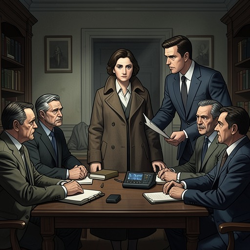 The Coterie’s Fall and Succession from "Firebug". Venus’s rule is destabilized by her treatment of Ava, challenged by a coalition, and replaced by Alistair’s contested leadership.