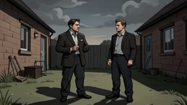 A Conflict with Simmons’s Story from "The Book of Mirrors". Two Witnesses in One Yard The Incompatible Timelines Freeman compares Spoel’s account with the version Derek Simmons gave investigators and repeated to Keller.