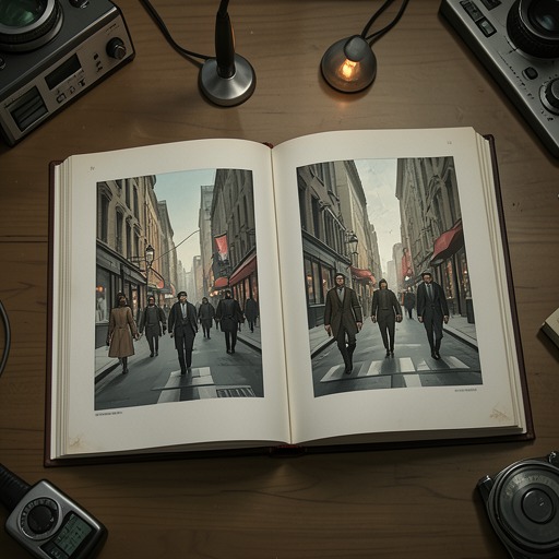 The Mirror Between Fiction and Reality from "The Book of Mirrors". This flow follows the novel’s repeated crossings between invention and fact, culminating in a reader’s recognition that every account reflects its teller.