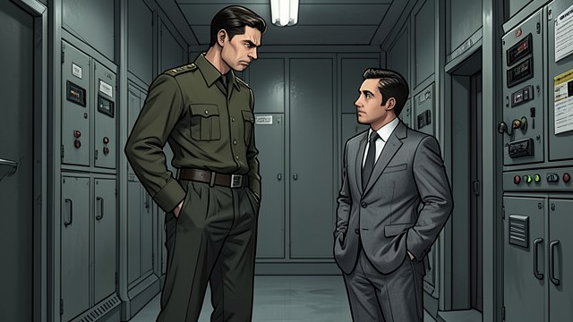 First Impressions in Orbit from "Mickey7". An Expendable Meets Command The Reception Hieronymus Marshall welcomes the arriving colonists but treats Mickey Barnes’s questions about his belongings as…