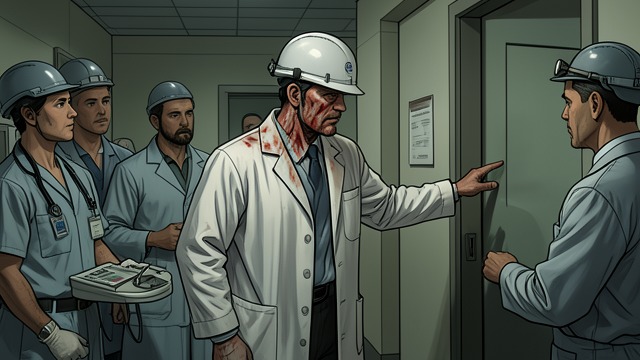 The Helmet Forced Back from "Mickey7". Command Makes Recording Mandatory Threat of Repetition Mickey wakes after another death to a fresh round of injections.