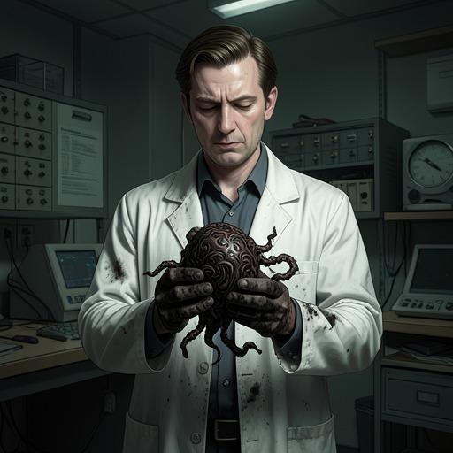 The Worms and the Survivor from "Mickey7". Mickey’s early pathogen trials chart the bodily cost of the colony’s scientific method and the emotional burden of remembering deaths that others treat as data.