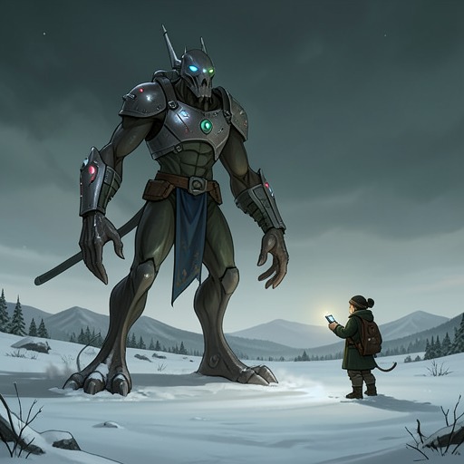 From Observation to First Contact from "Mickey7". The creepers’ progression from mysterious animals to a communicating community changes the colony’s response from hunting to negotiation.