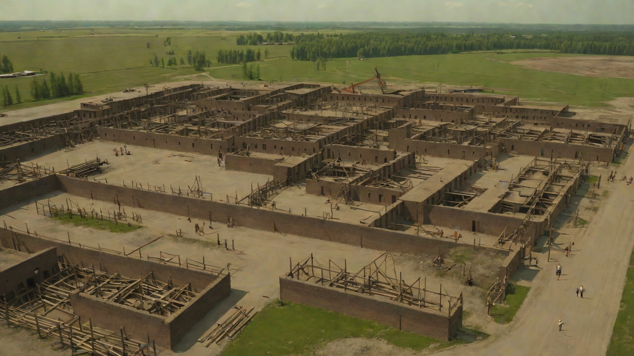 Construction of Birkenau from "The Tattooist of Auschwitz". Construction of Birkenau Lale Sokolov is assigned to tile a roof and notices from his high vantage point that the camp is expanding in every direction.