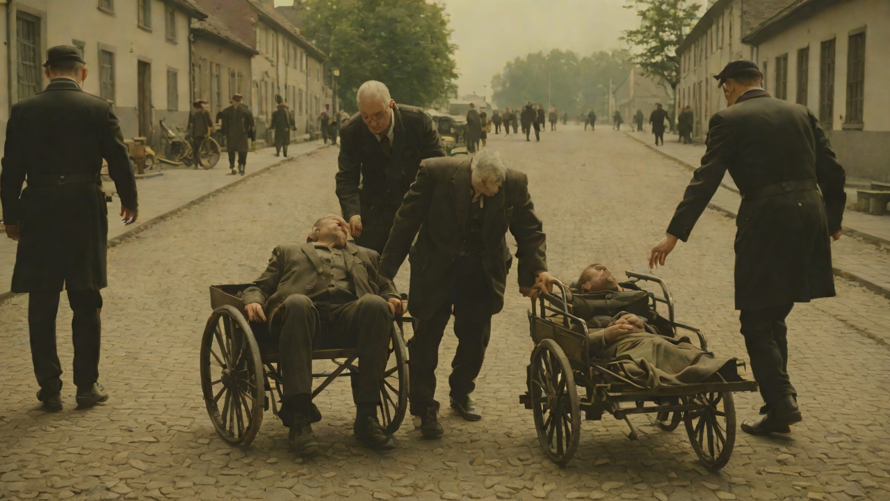 Aron's Act from "The Tattooist of Auschwitz". Aron's Act When Lale Sokolov is thrown onto a cart for the dead and dying, Aron pushes him off and drags him back into the block.