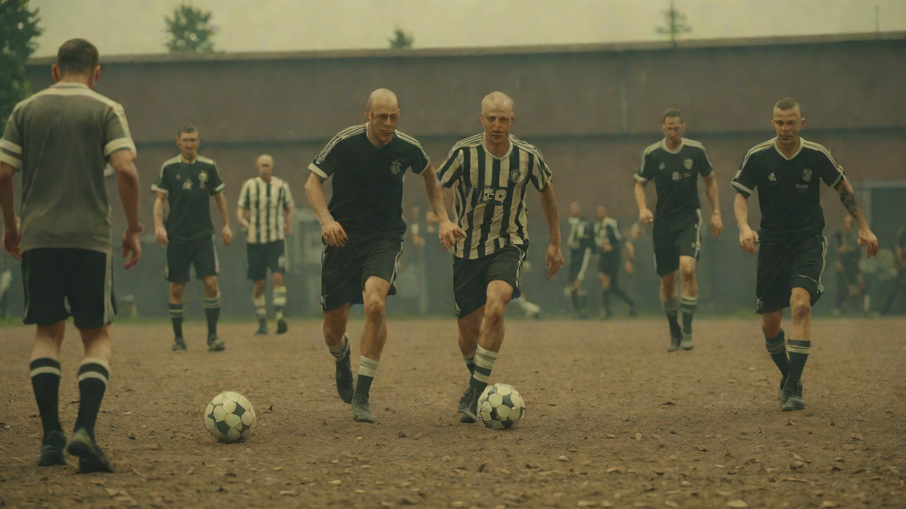 Soccer Power Play from "The Tattooist of Auschwitz". Soccer Power Play Stefan Baretski challenges Lale Sokolov to organize a prisoner team for a soccer match against the SS.