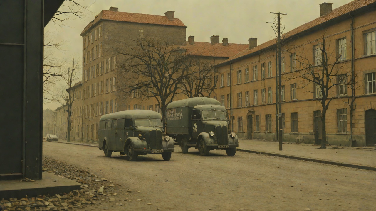 Gas Van Witnessed from "The Tattooist of Auschwitz". Gas Van Witnessed Lale Sokolov follows a closed truck behind the administration building and sees a converted bus with steel plates nailed over its windows.