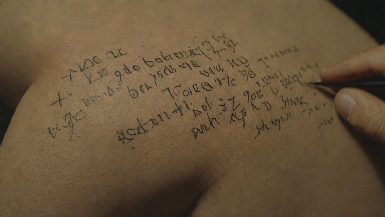 The Number as Identity from "The Tattooist of Auschwitz". The Number as Identity Lale Sokolov feels the needle stab 32407 into his arm.