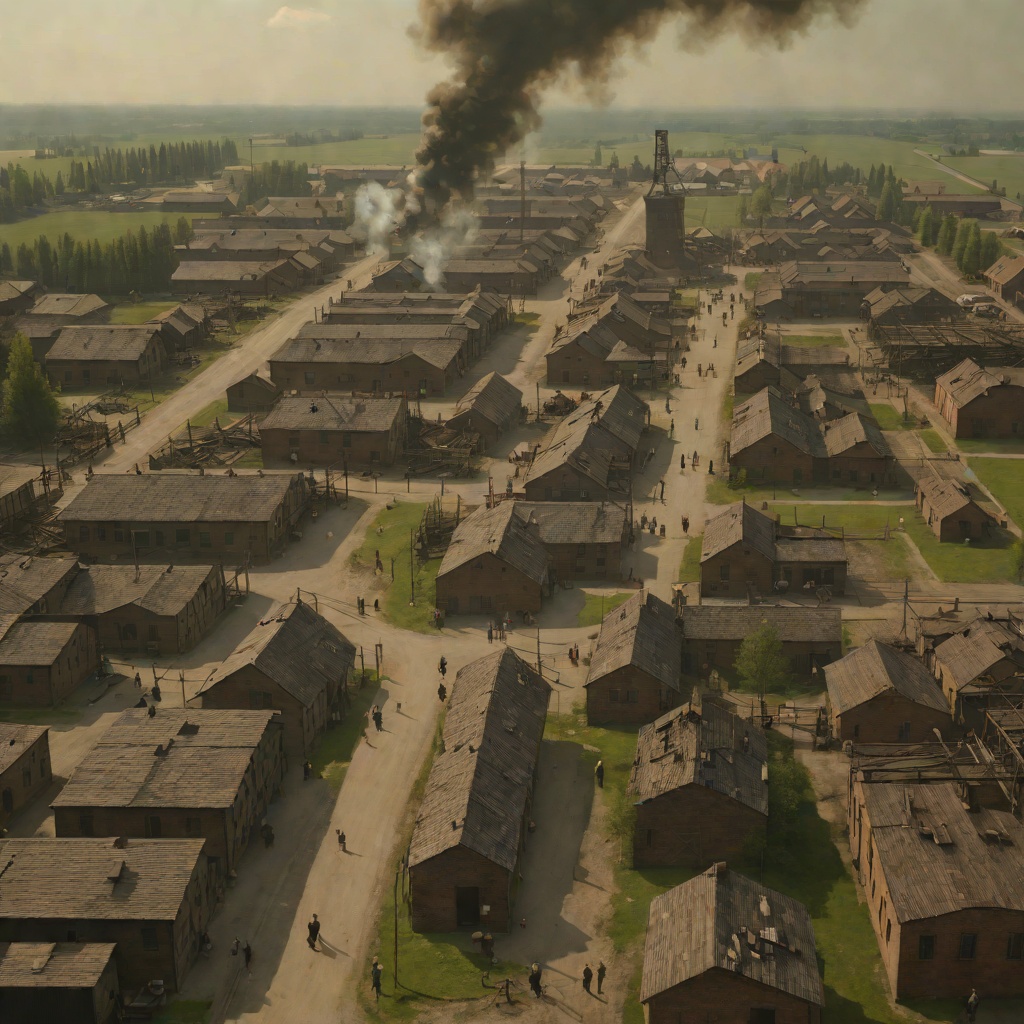 The Industrialization of Extermination at Auschwitz-Birkenau from "The Tattooist of Auschwitz". This main thread follows the camp's transformation from a construction site into a killing machine whose crematoria and gas chambers define every character's…