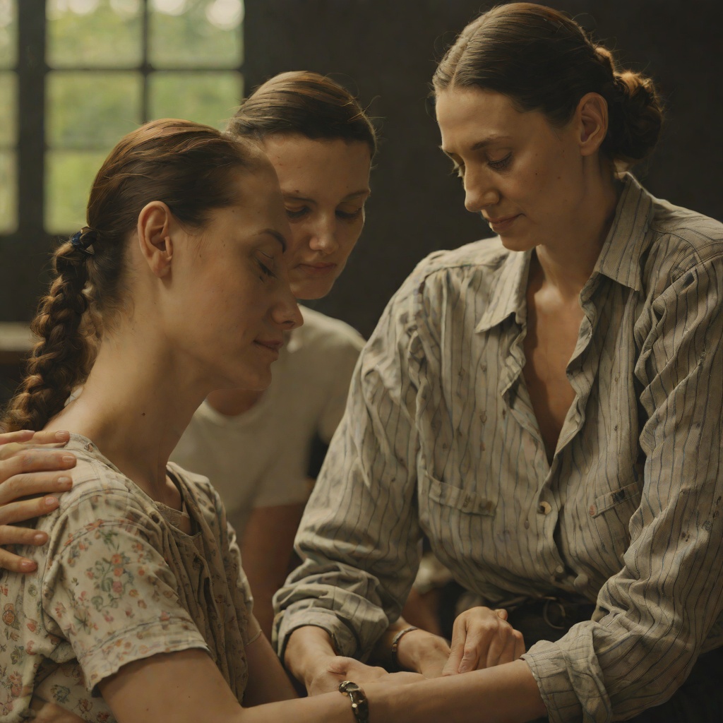 Lale and Nadya: A Surrogate Family from "The Tattooist of Auschwitz". This emotional thread follows Lale's friendship with Nadya, a Romani woman whose quiet hope and motherly presence give him a home inside the Gypsy camp.