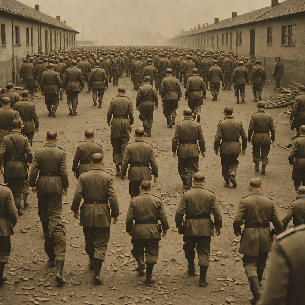The Prisoners' Uprising Against the SS from "The Tattooist of Auschwitz". This conflict thread follows the planning, outbreak, and suppression of the Sonderkommando revolt at Birkenau.