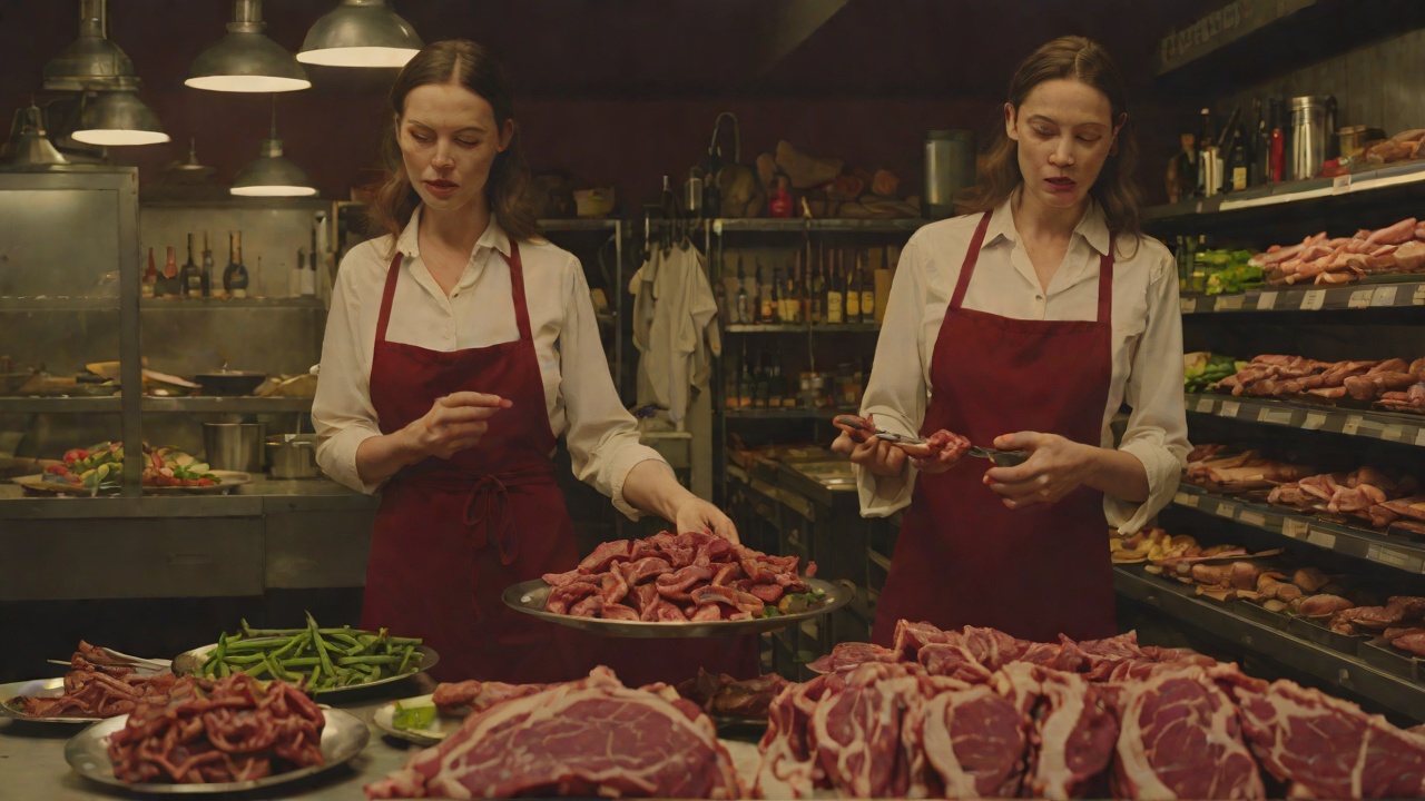 The Meat She Buys from "Nightbitch". The Meat She Buys Nightbitch finds herself buying ten pounds of red meat, sniffing blood and death with pleasure.