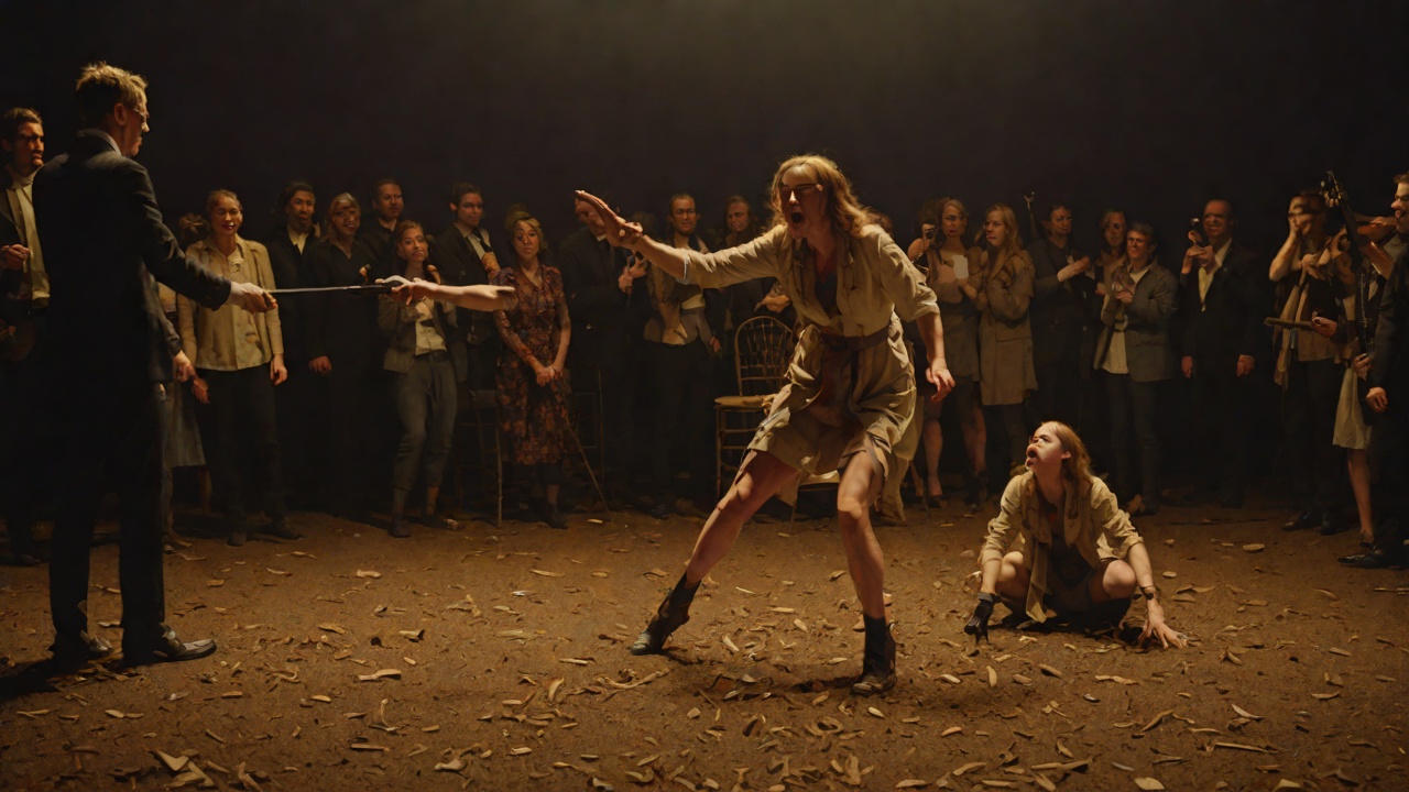The Staged Kill from "Nightbitch". The Staged Kill Onstage, Nightbitch catches and shakes live rabbits. The audience is both thrilled and horrified.