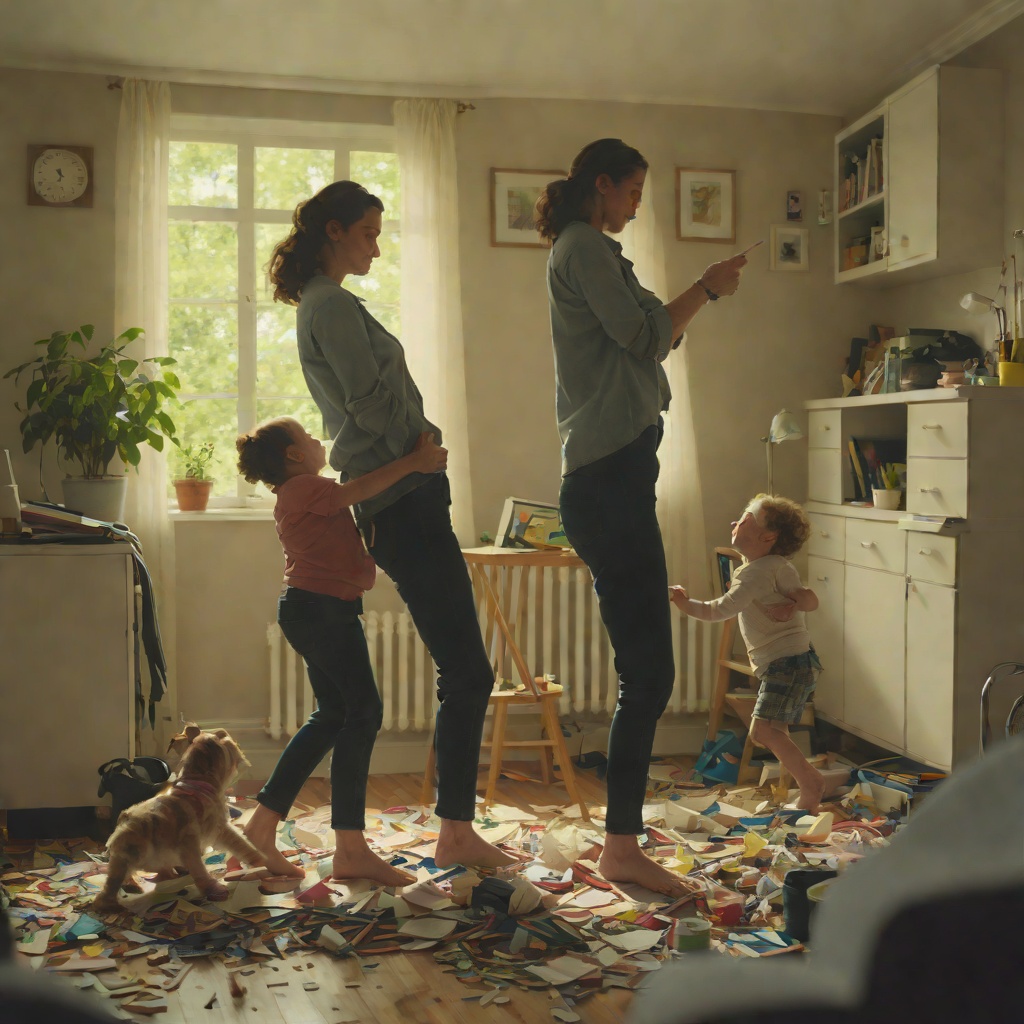 The Battle Between Work and Motherhood from "Nightbitch". Traces the structural conflict between paid creative work and stay-at-home mothering, resolved only through the fusion of art and life.