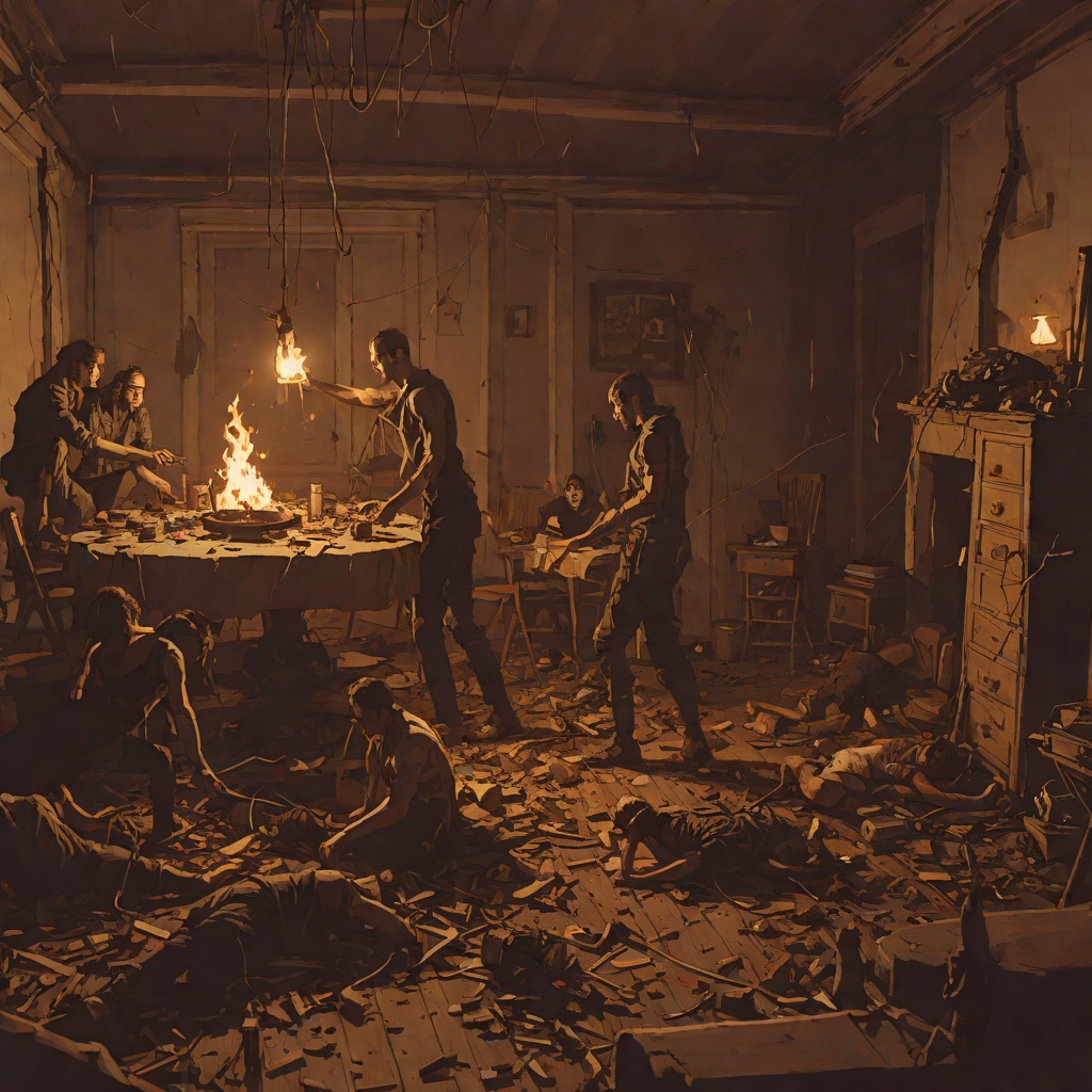 The Escalation of Violence from "Nightbitch". Traces the thread of rage from smashed lamps to slaughtered animals to the ritual brutality of the final performance.